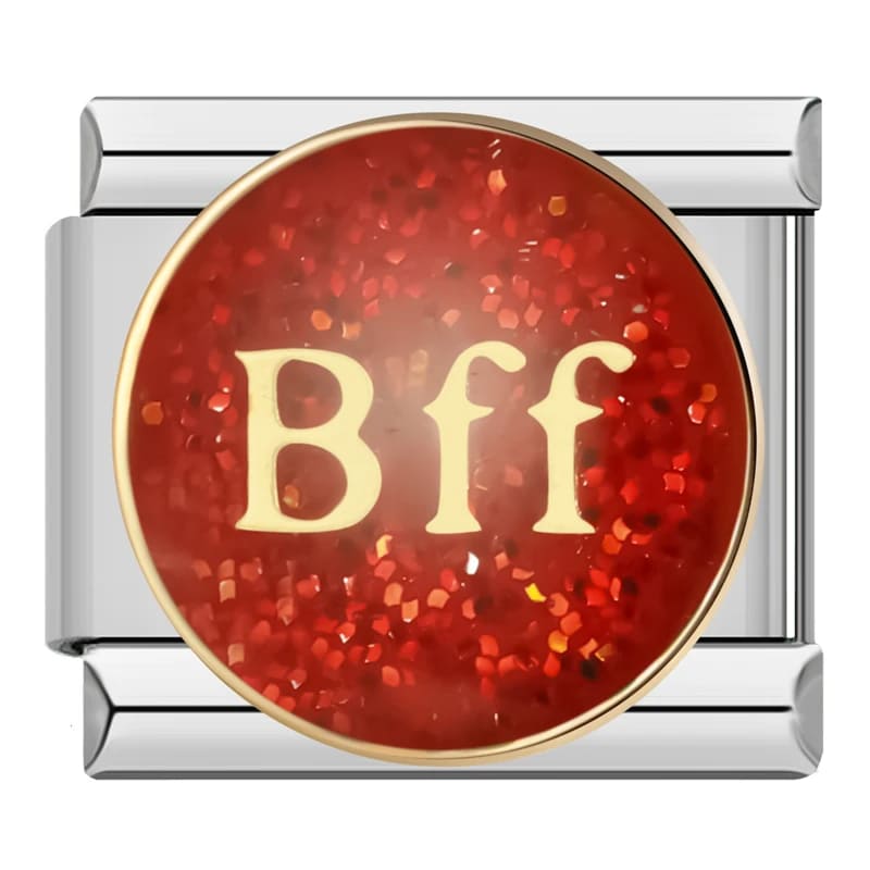 Charm BFF com Glitter - Blisca®