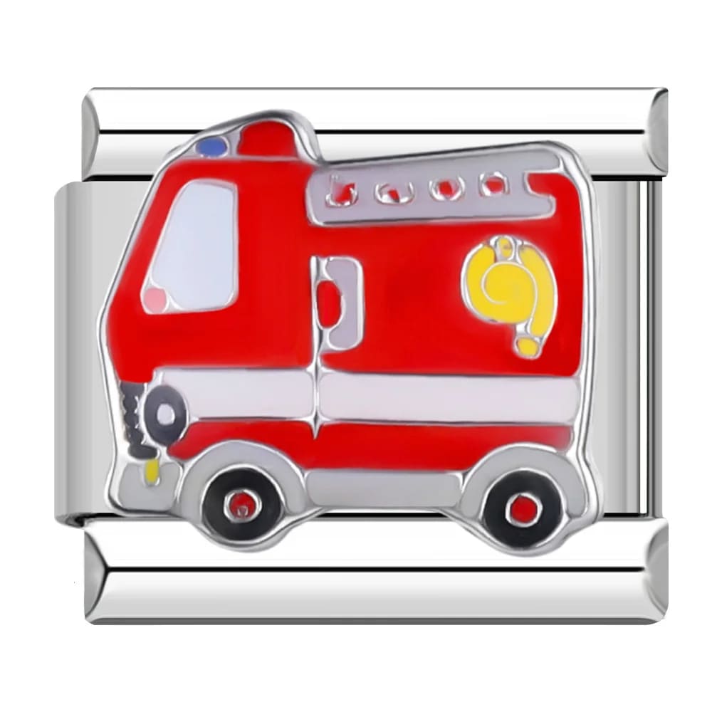 Charm Carro de Bombeiros - Blisca®