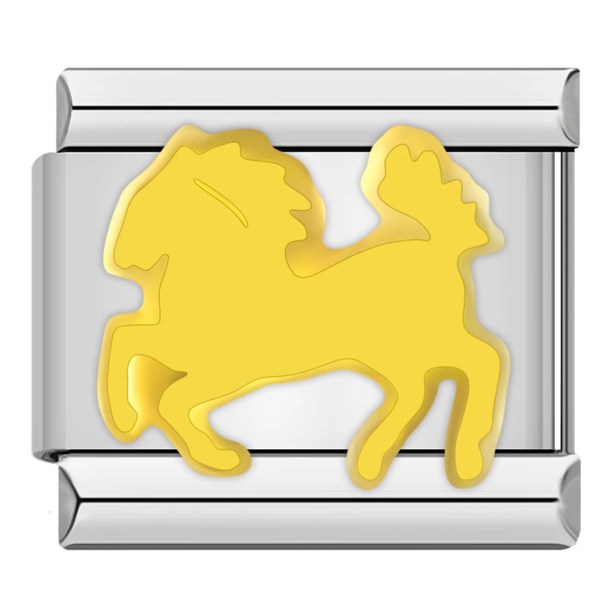 Charm Cavalo Gold - Blisca®