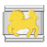 Charm Cavalo Gold - Blisca®