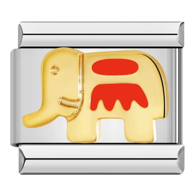 Charm Elefante Indiano Gold - Blisca®