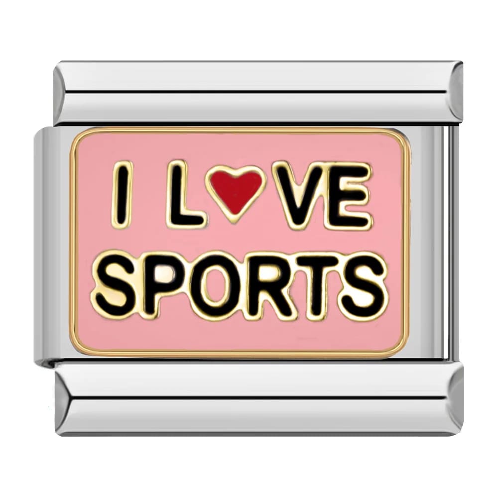 Charm I Love Sports - Blisca®