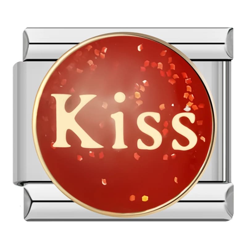 Charm Kiss com Glitter - Blisca®