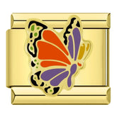 Charm Magnífica Borboleta Gold - Blisca®