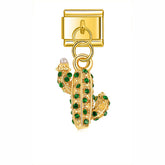 Charm Pendant Cacto Gold - Blisca®