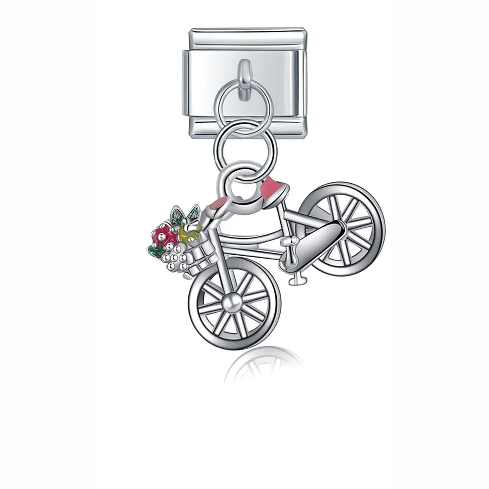 Charm Pendant Linda Bicicleta - Blisca®