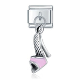 Charm Pendant Lindo Tamanco Rosa - Blisca®