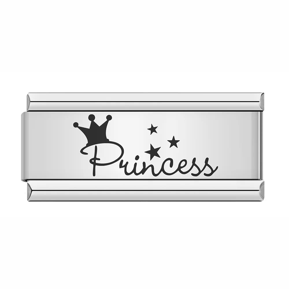 Charm Plaquinha Princesa - Blisca®