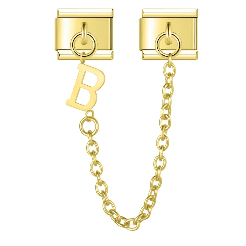 Charm Corrente Iniciais Gold - Blisca®