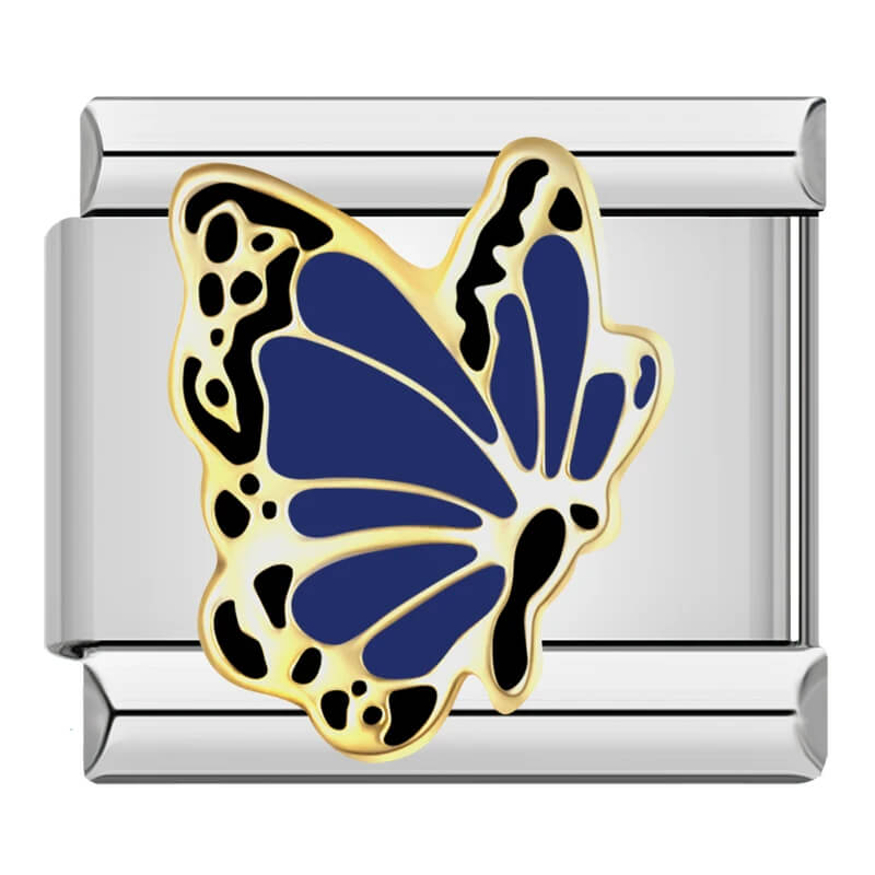 Charm Magnífica Borboleta Azul - Blisca®