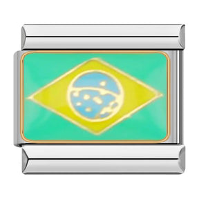 Charm Bandeira Países - Blisca®